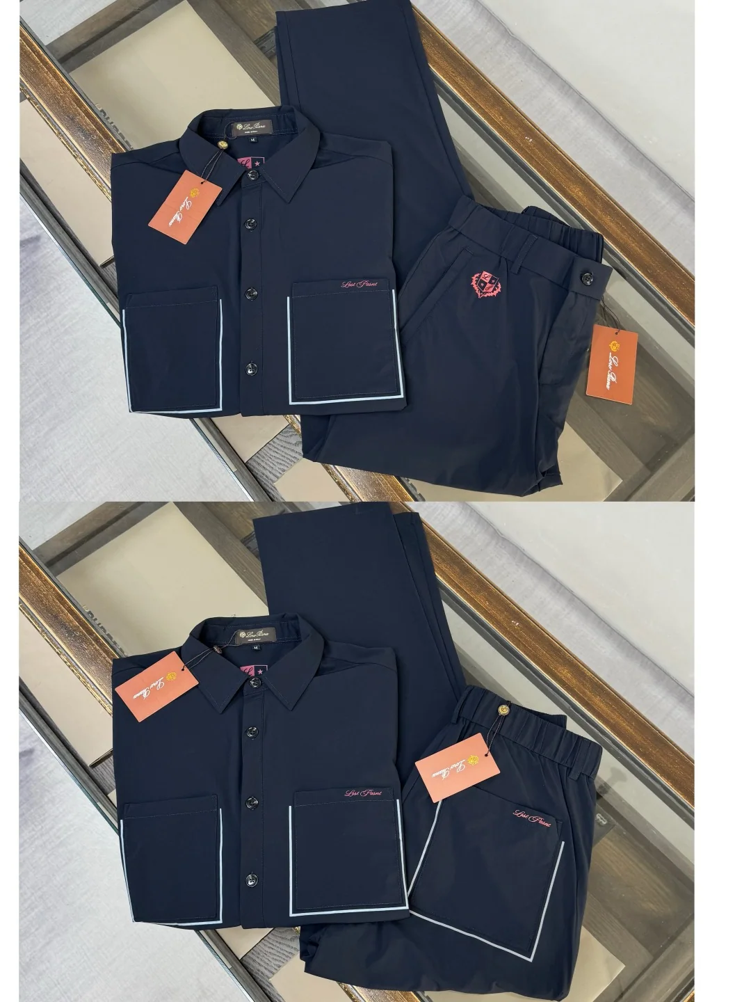 로로피아나 남성 비즈니스 캐주얼 바지 2026 SS 상세 이미지 3