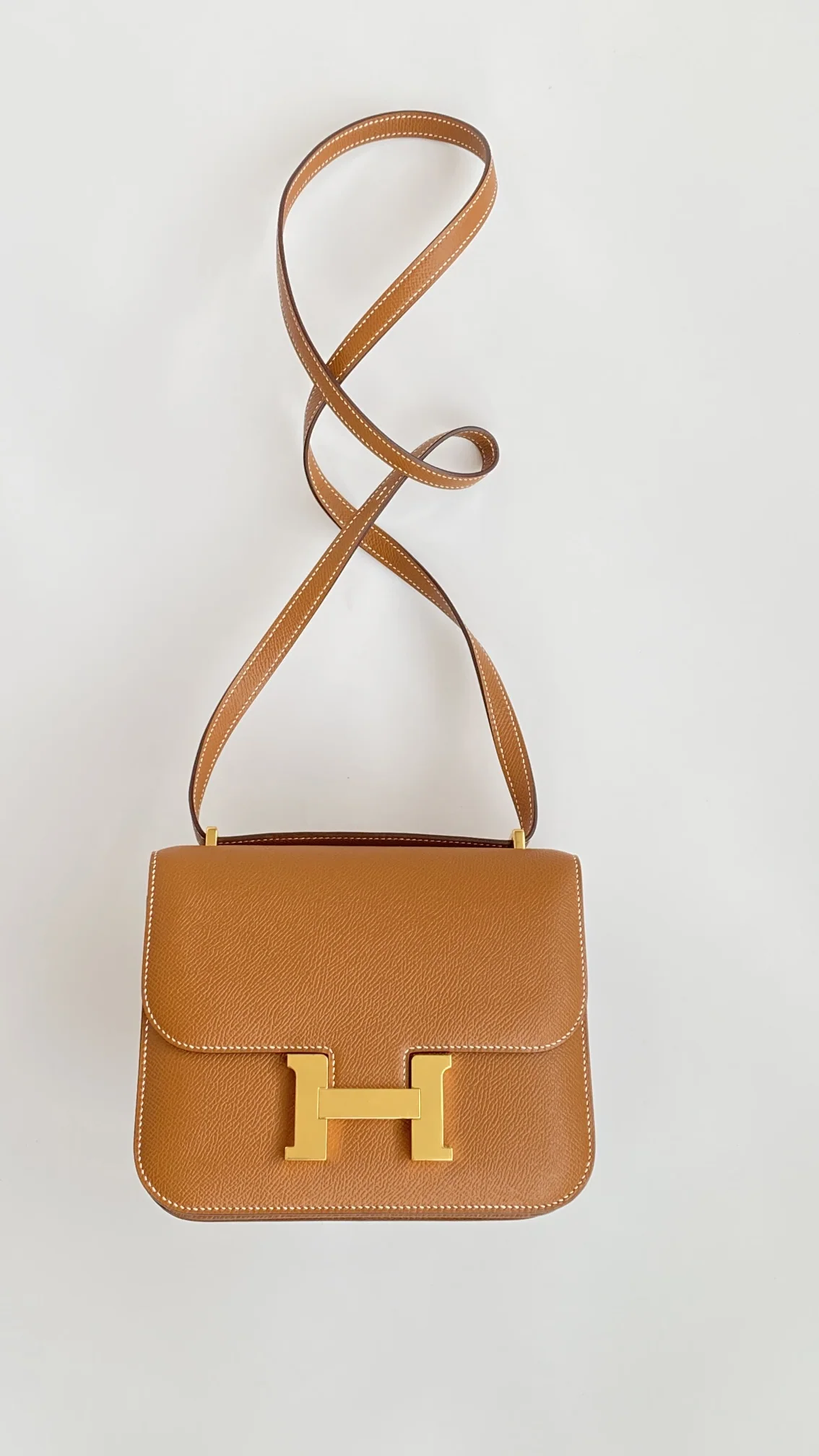 에르메스 콘스탄스 19 앱송 팔름 소가죽 가방 상세 이미지 1