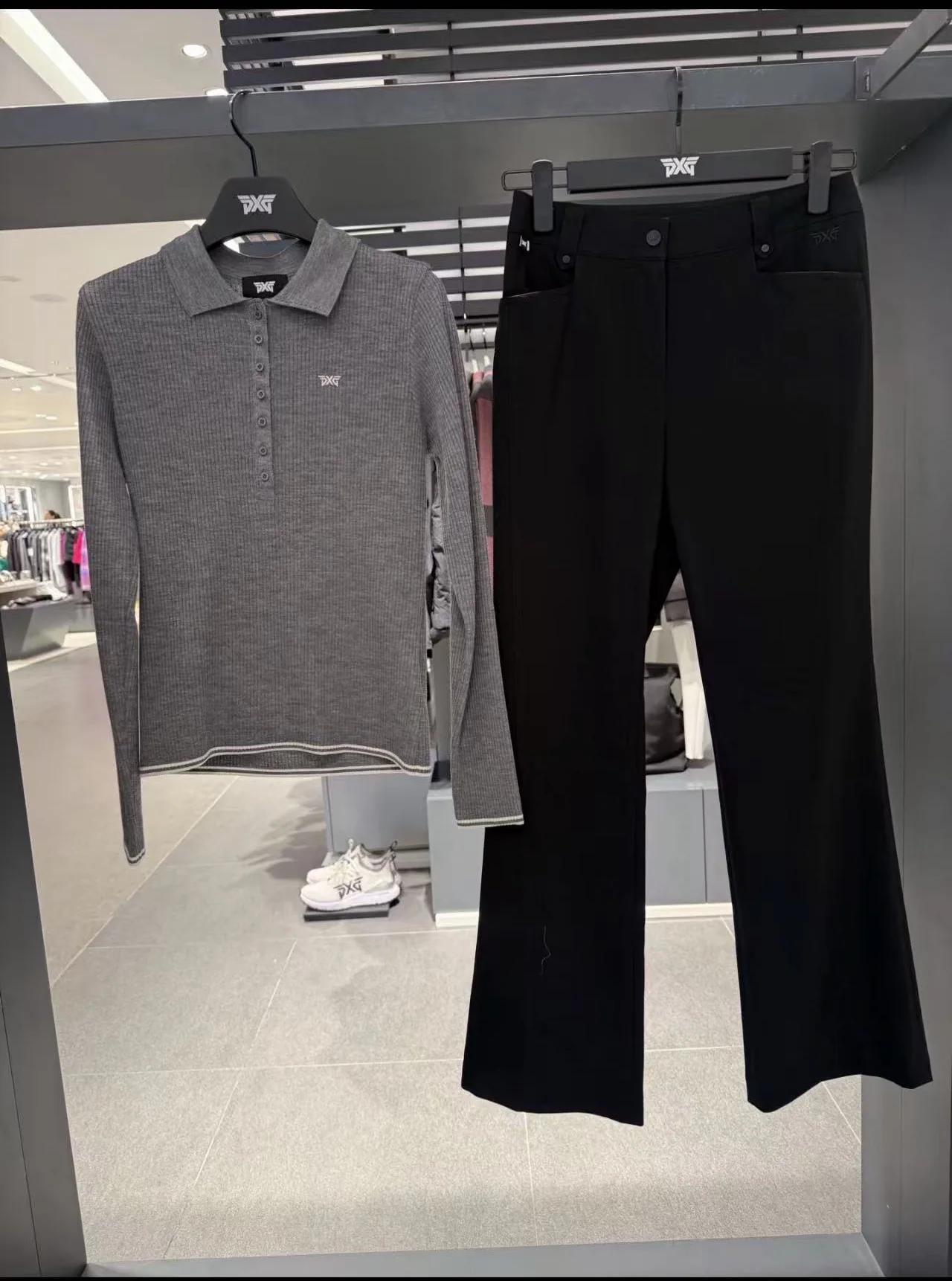 PXG 여성 니트 긴소매 탑 상세 이미지 8