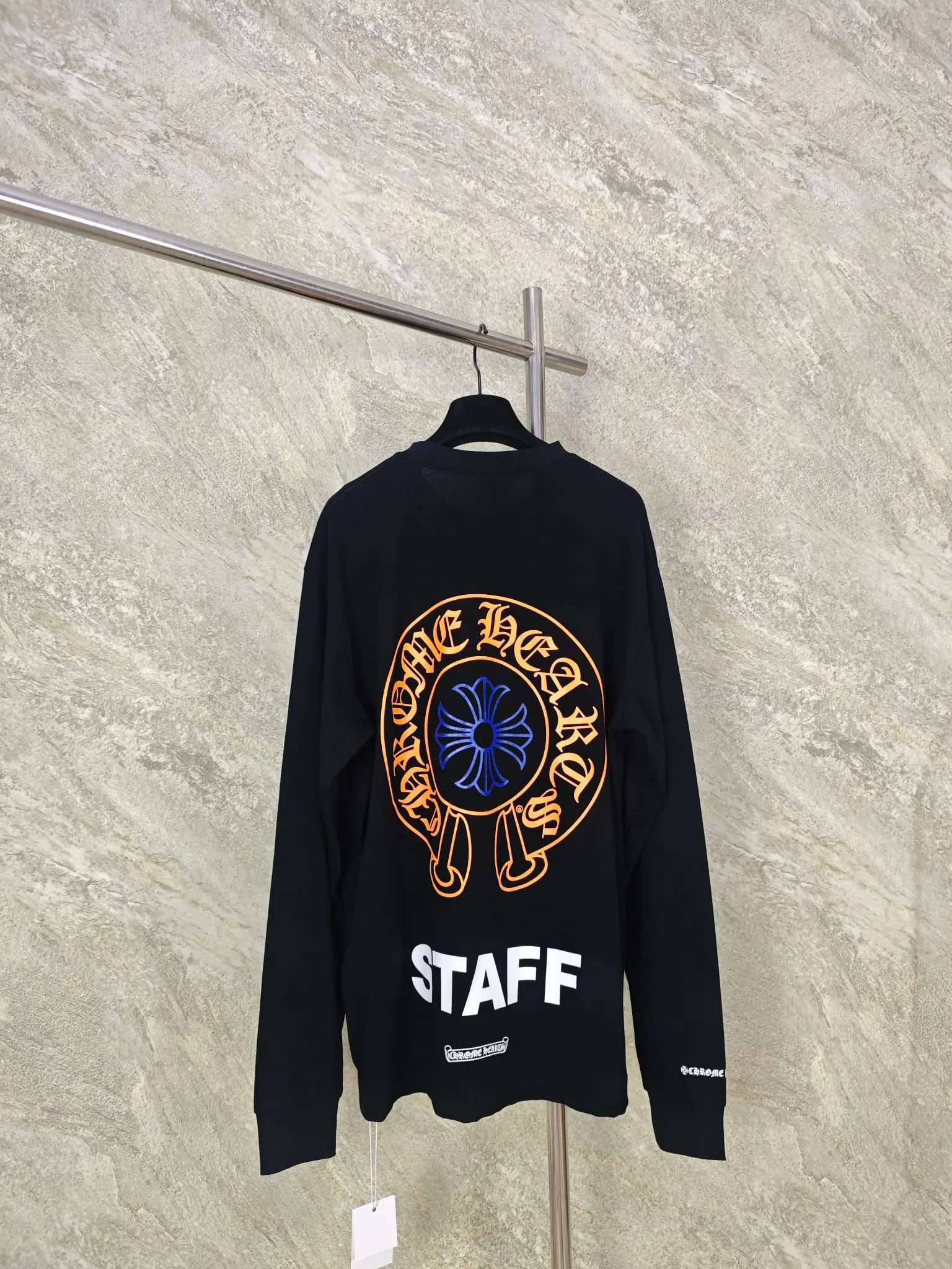 크롬하츠 남성 STAFF 한정 긴팔 티셔츠 상세 이미지 2