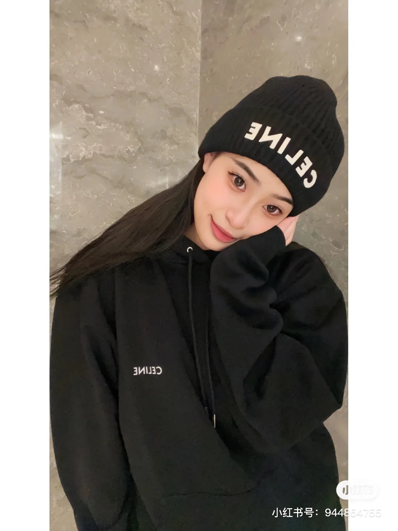 셀린느 니트 모자 상세 이미지 6