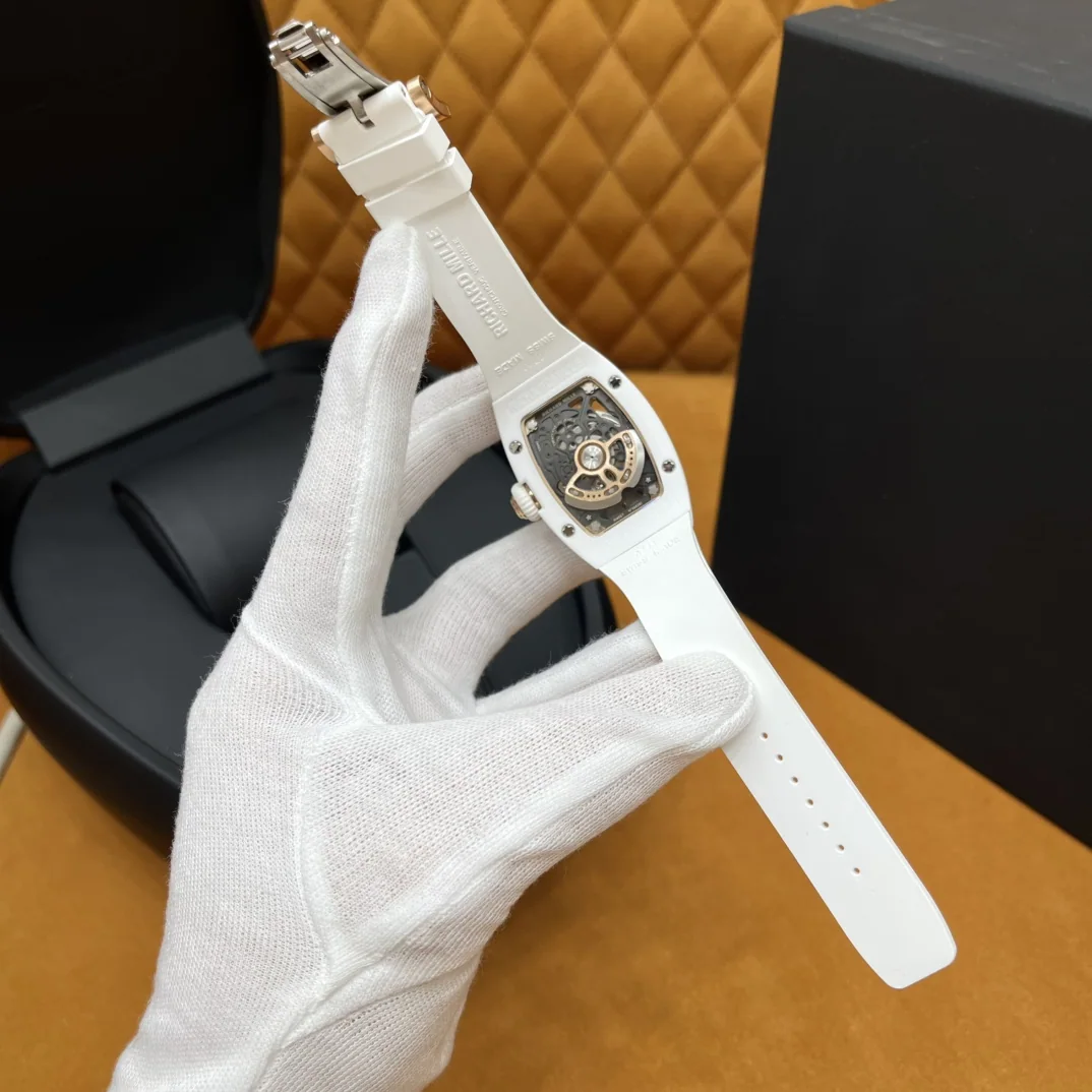 리차드밀 블랙 화이트 세라믹 남성 시계 레플리카 44915 Richard Mille 상세 이미지 6