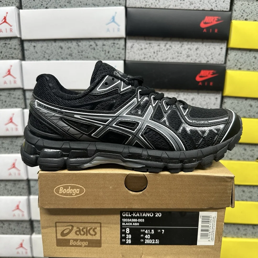 아식스 [KO] 젤 카야노 20 1203A388-003 200446 Asics Gel-Kayano 20 Black Clay Grey