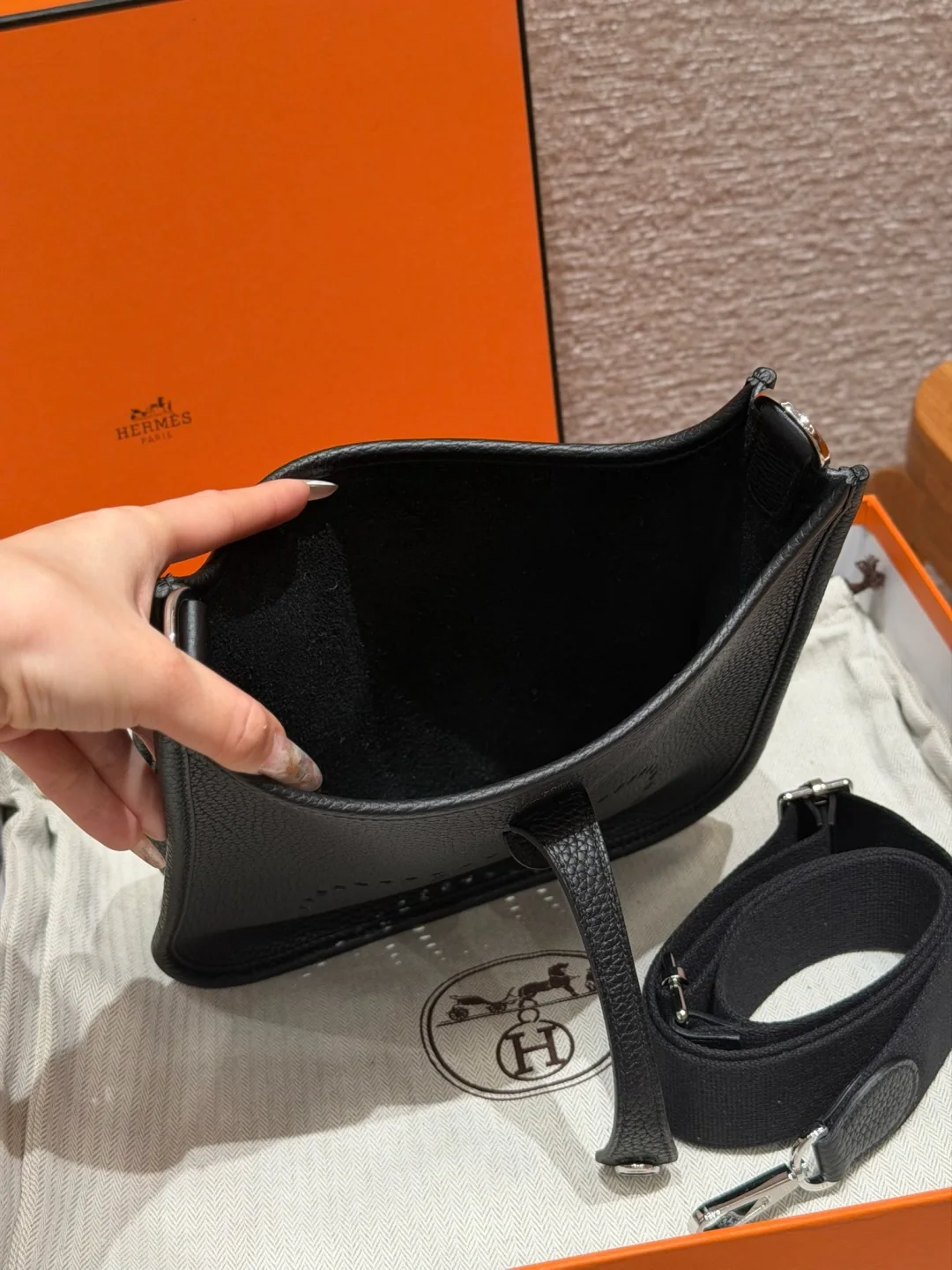 에르메스 에블린 23 cm 가방 상세 이미지 6