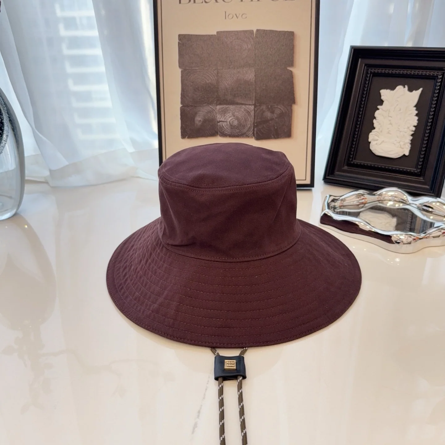 미우미우 모자 80947 Miu Miu Cap 상세 이미지 3