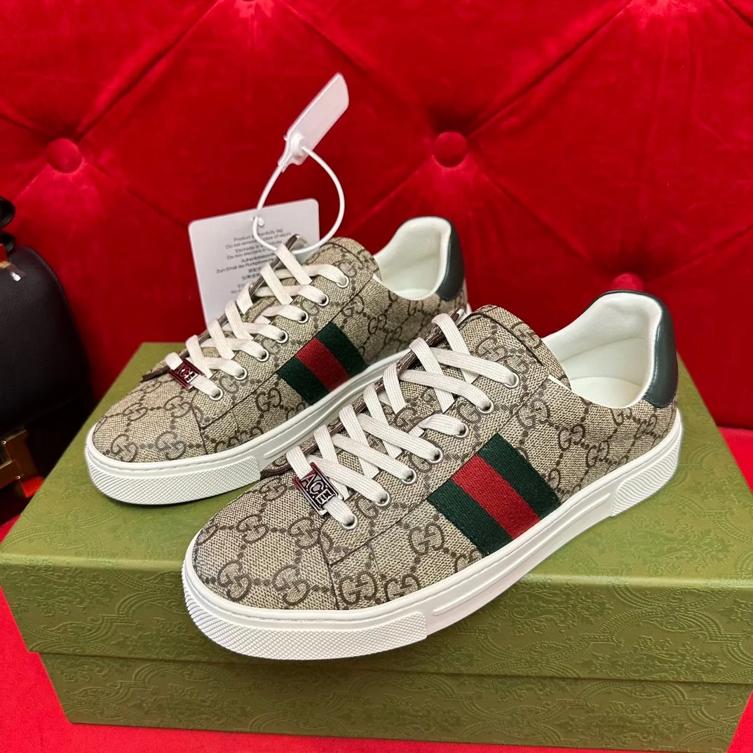 구찌 에이스 화이트 스니커즈 상세 이미지 3