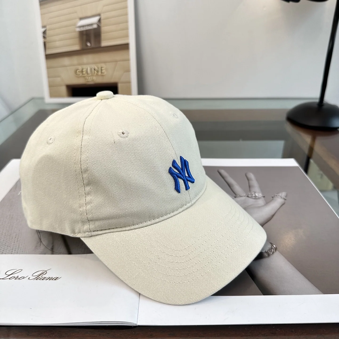 MLB 3D LA 자수 남녀공용 야구모자 상세 이미지 2