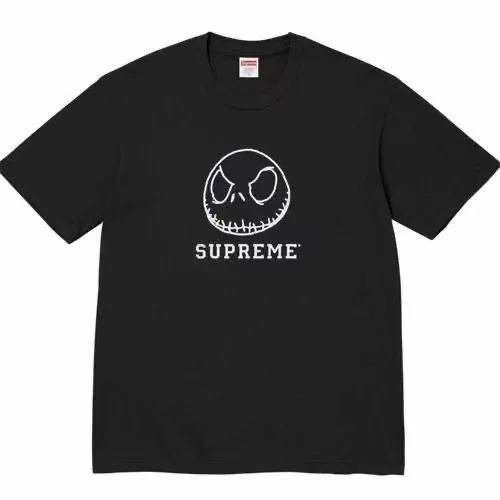 슈프림 스켈레톤 해골 프린트 남성 반팔 티셔츠 상세 이미지 2