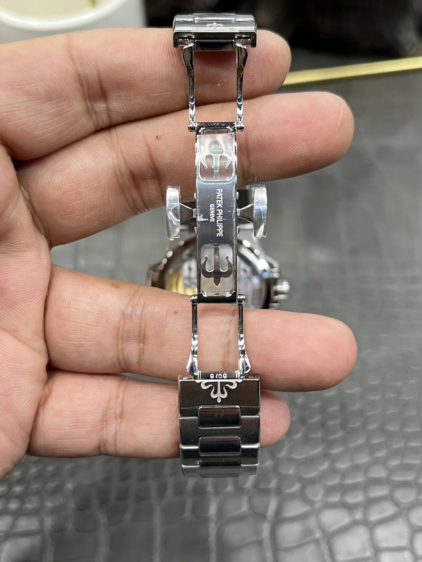 파텍필립 노틸러스 7118 자동 여성용 3 K 공장 레플리카 43965 Patek Philippe 상세 이미지 8