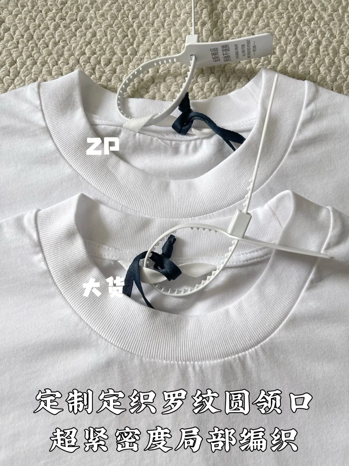 몽클레어 남성 크루넥 로고 반팔 티셔츠 상세 이미지 5