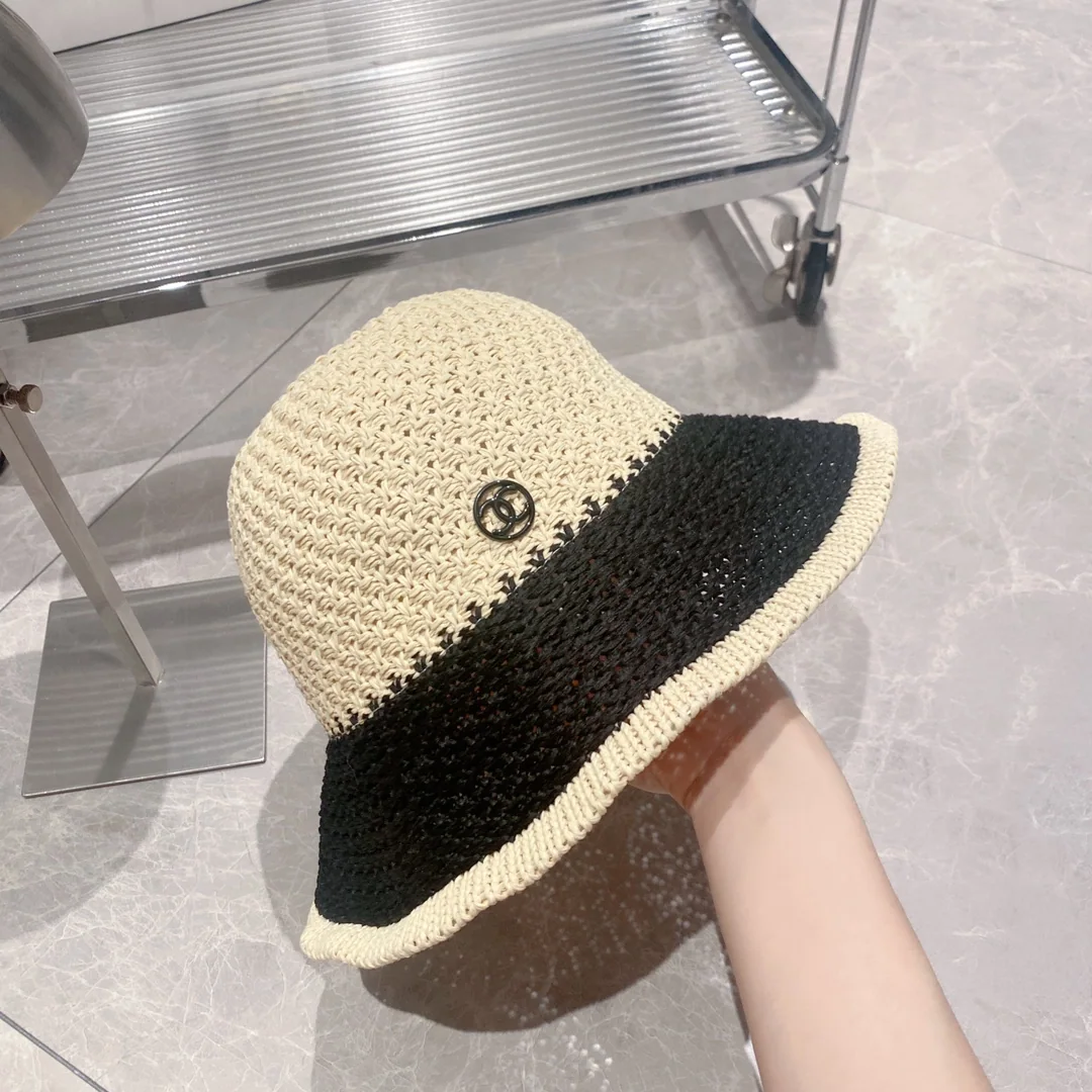 샤넬 스트로우 버킷 햇 모자 상세 이미지 8