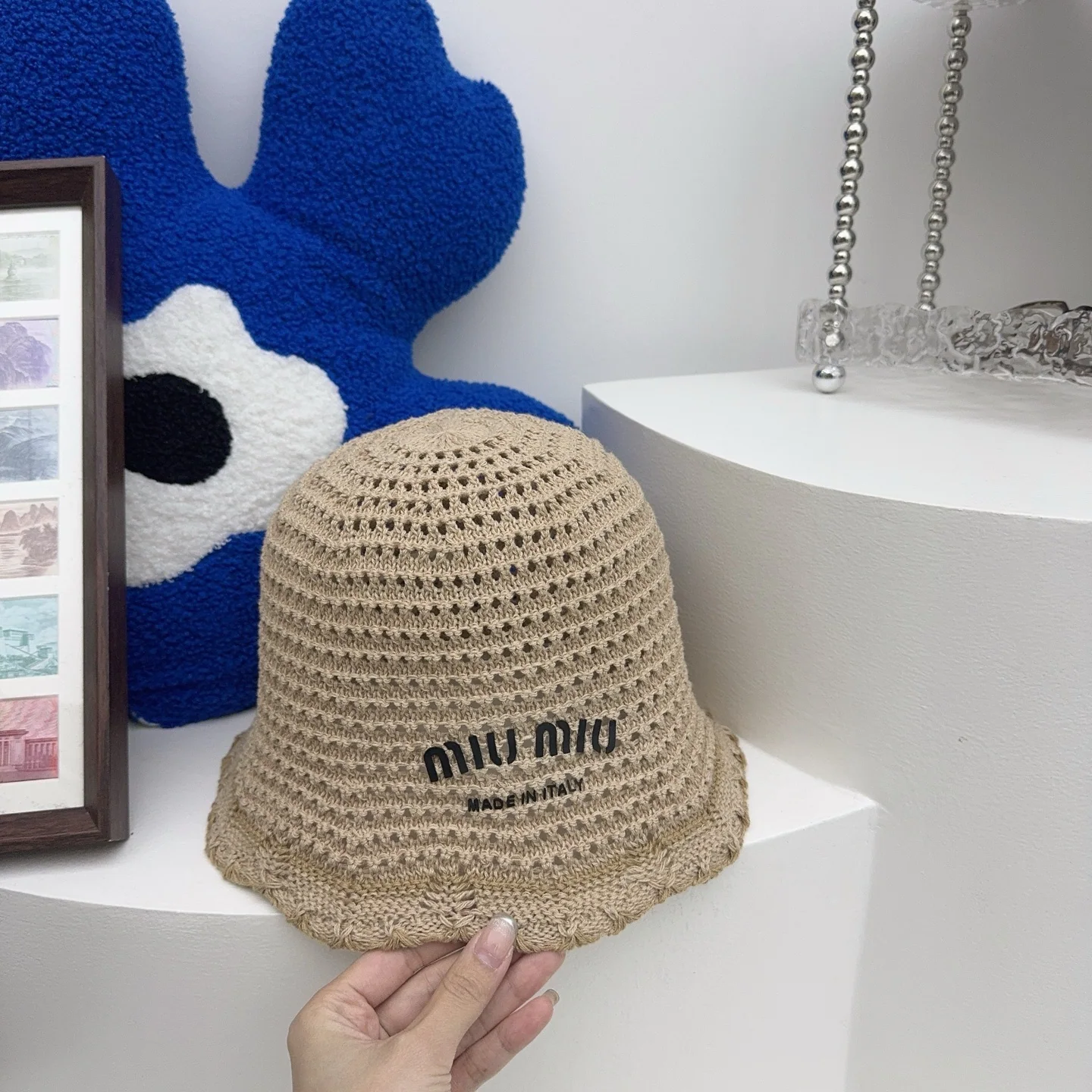 미우미우 모자 80962 Miu Miu Cap 상세 이미지 2