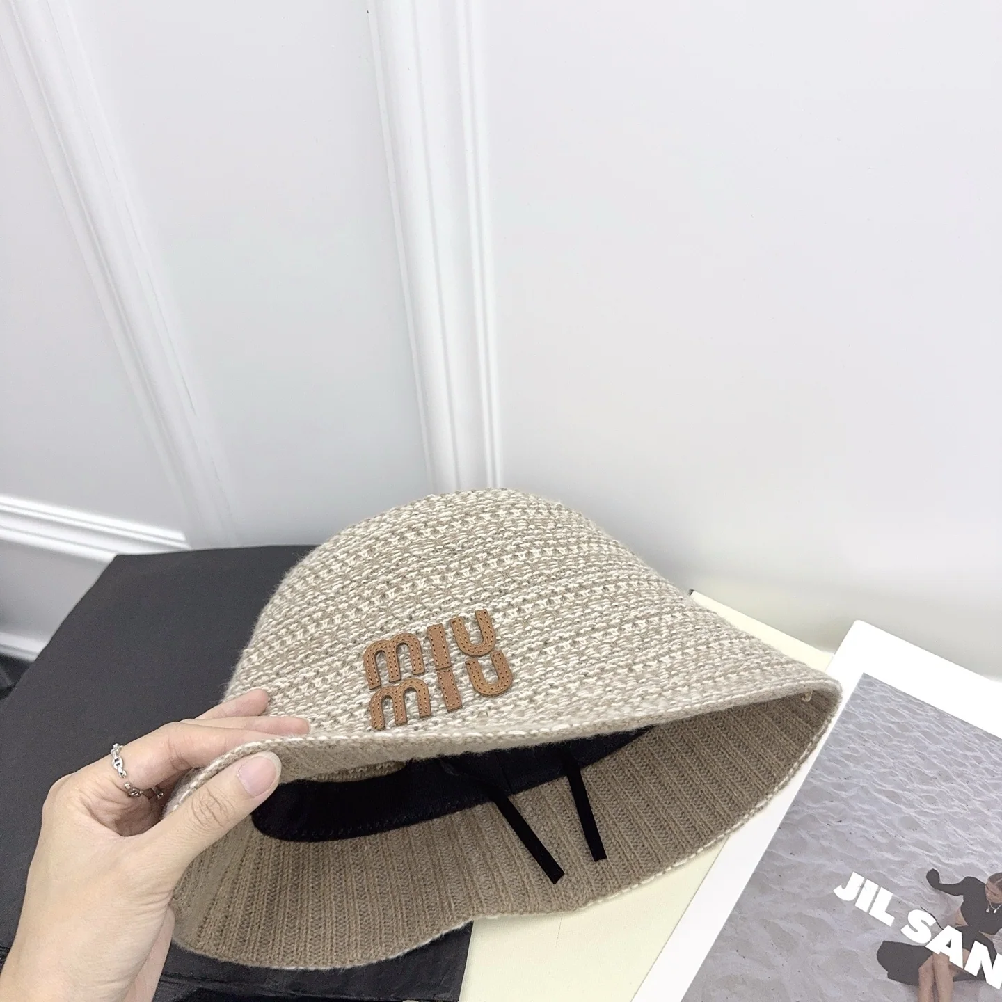 미우미우 모자 80905 Miu Miu Cap 상세 이미지 9