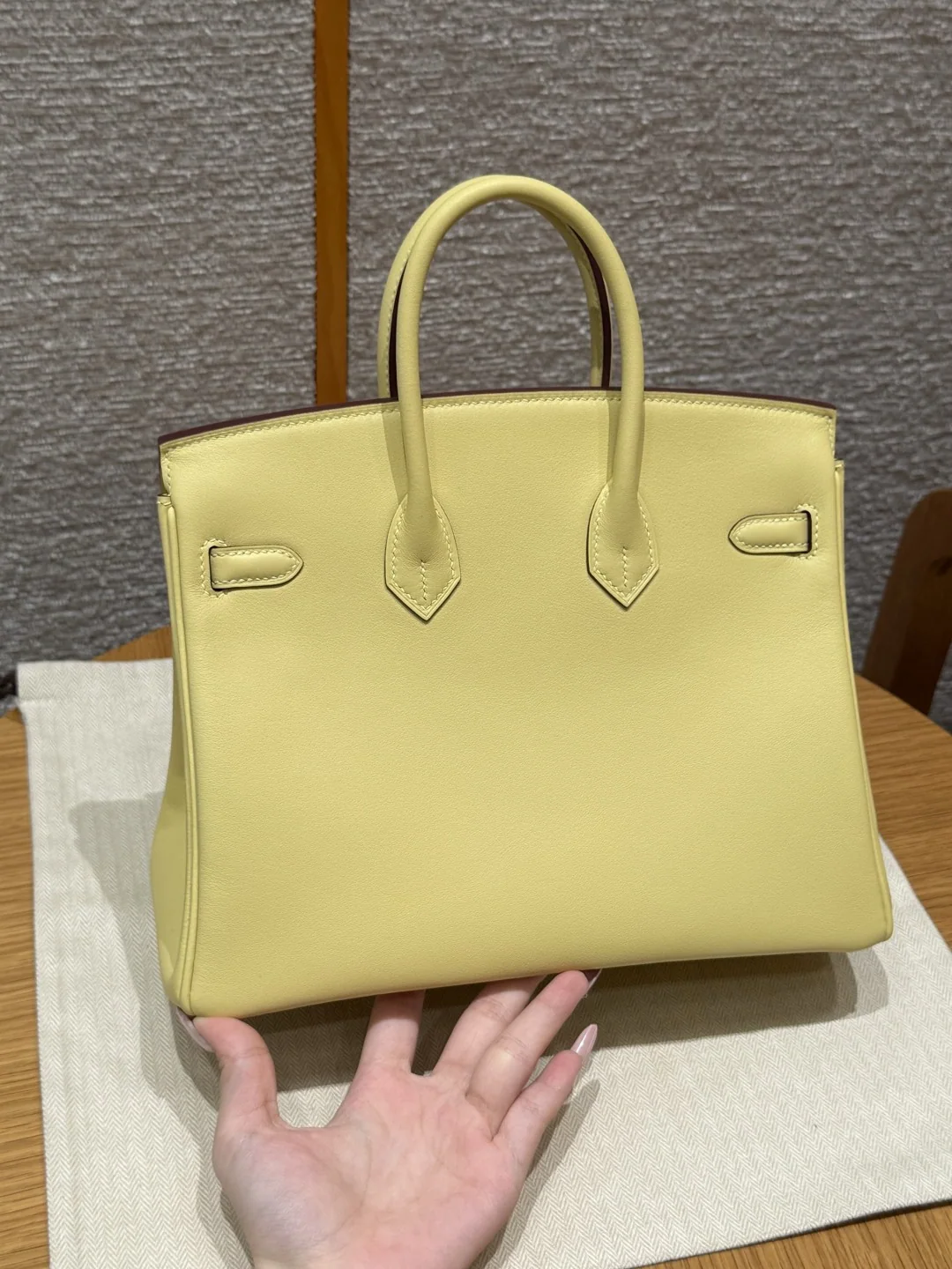 에르메스 버킨 25 cm 소가죽 가방 상세 이미지 2