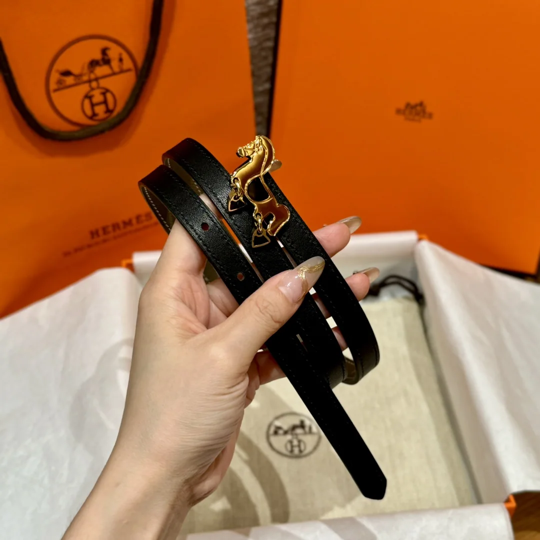 에르메스 포니 버클 가죽 벨트 175250