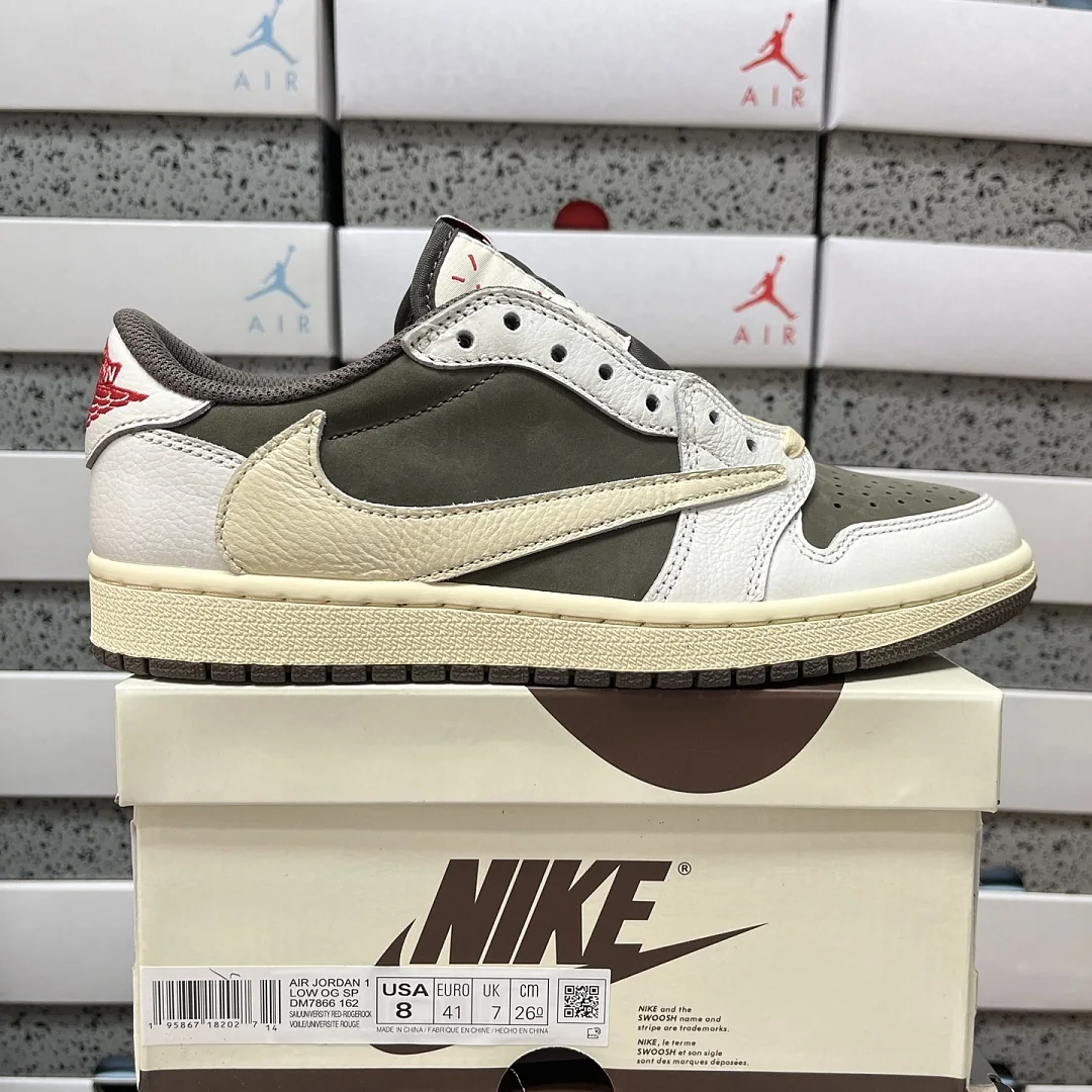 나이키 [PK4.0] 화이트 브라운 DM7866-162 201934 Nike Travis Scott Reverse Mocha