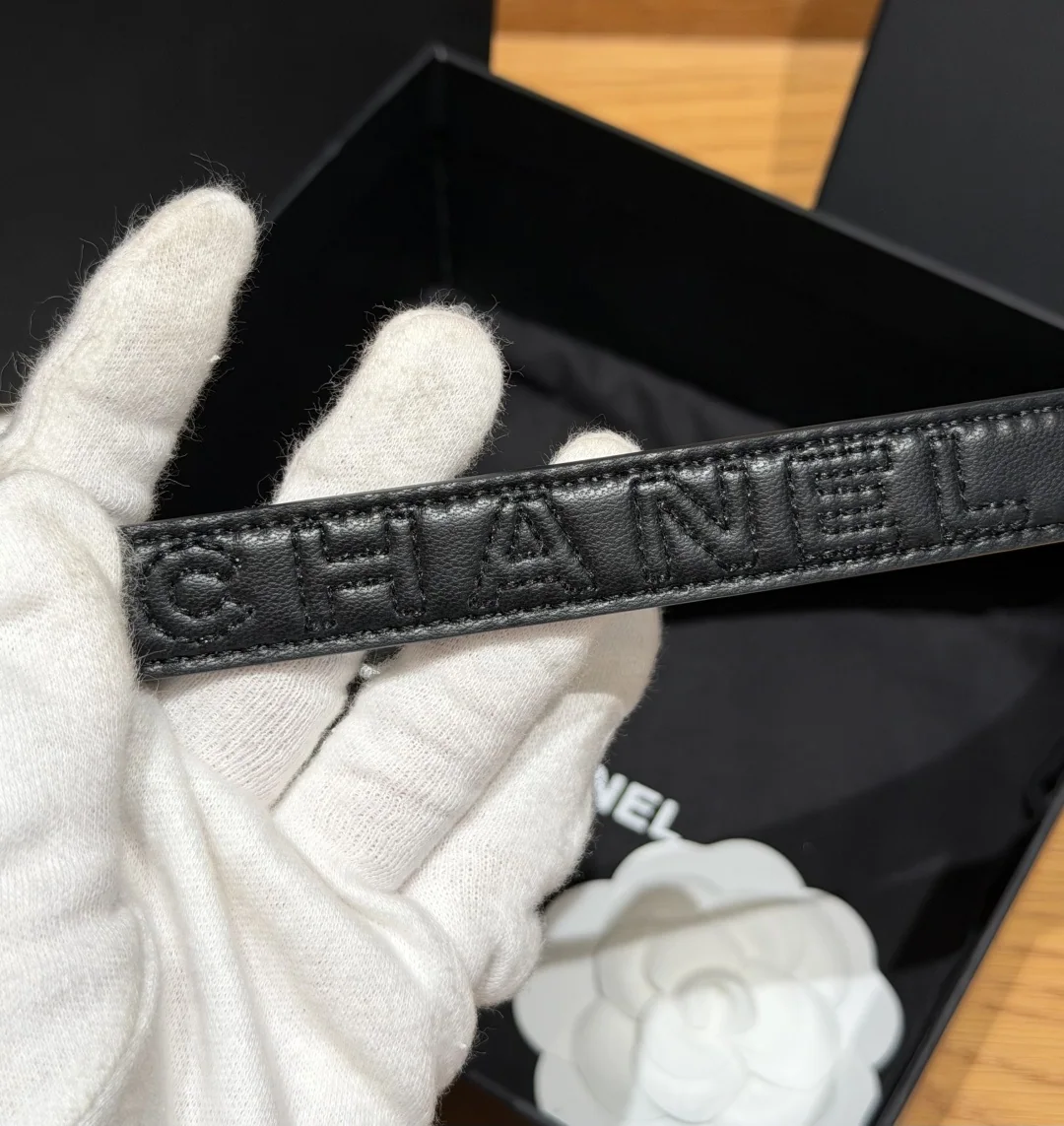 샤넬 퀼팅 램스킨 20mm 벨트 상세 이미지 9