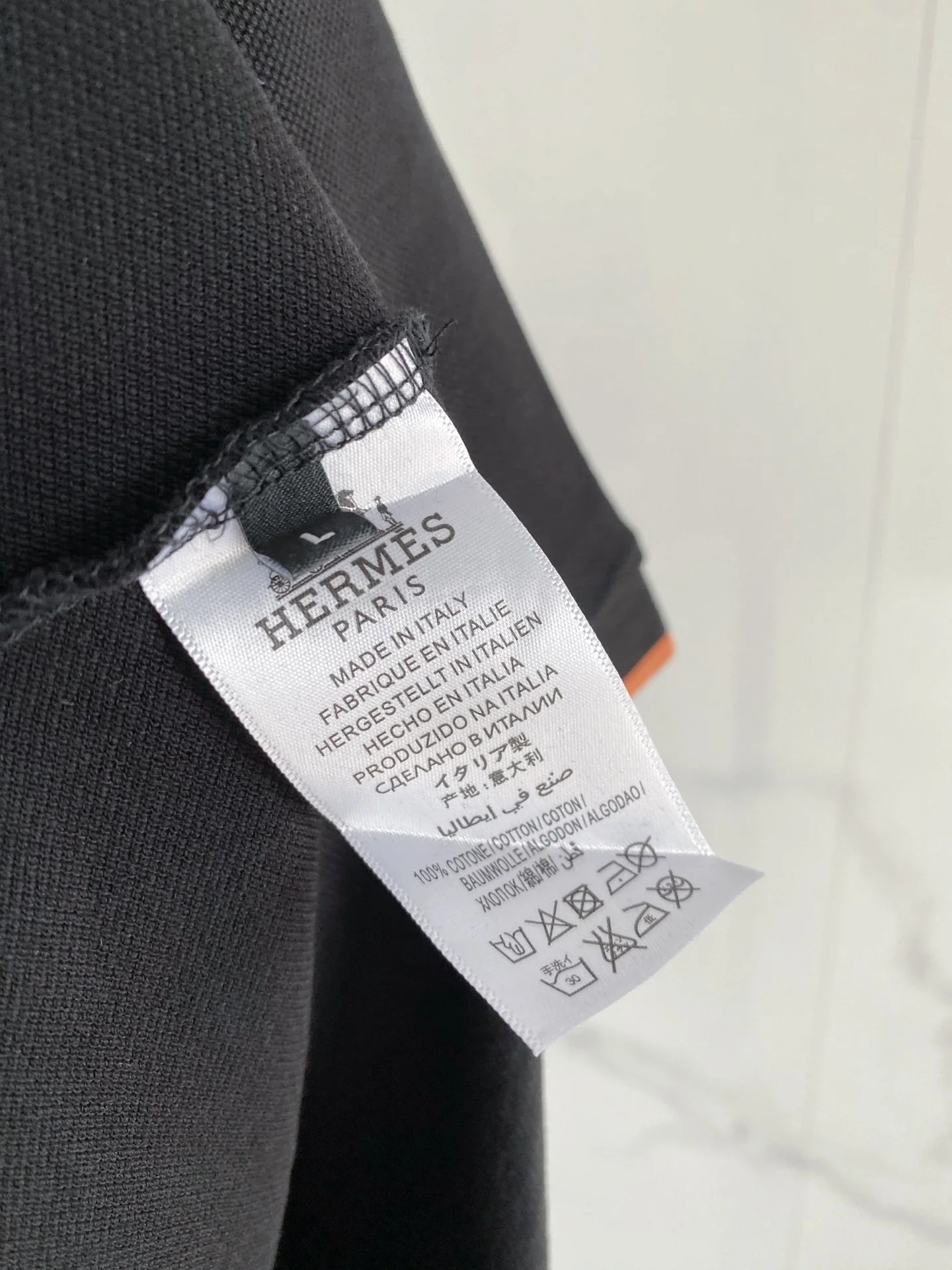 에르메스 남성 반팔 폴로셔츠 상세 이미지 8
