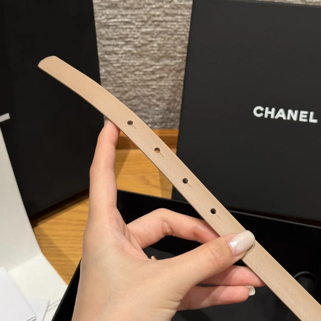 샤넬 슬림 양면 카프스킨 벨트 상세 이미지 8
