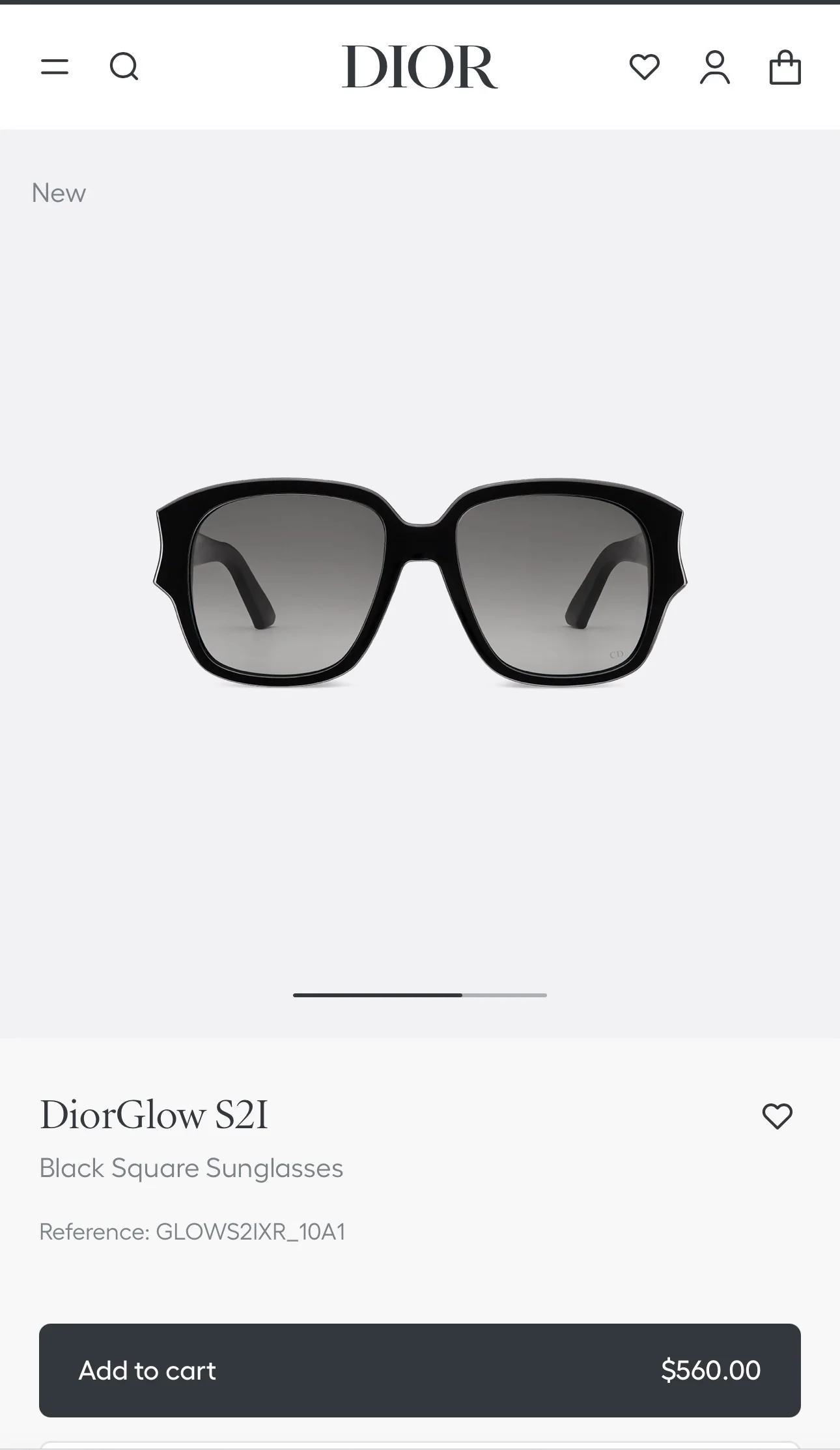 디올 Glow 선글라스 상세 이미지 2