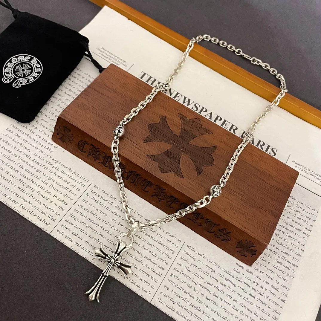 크롬하츠 크로스 펜던트 멀티 엘리먼트 목걸이 상세 이미지 8