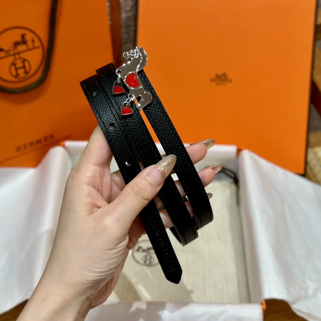 에르메스 그레낭 양면 송아지가죽 벨트 175429