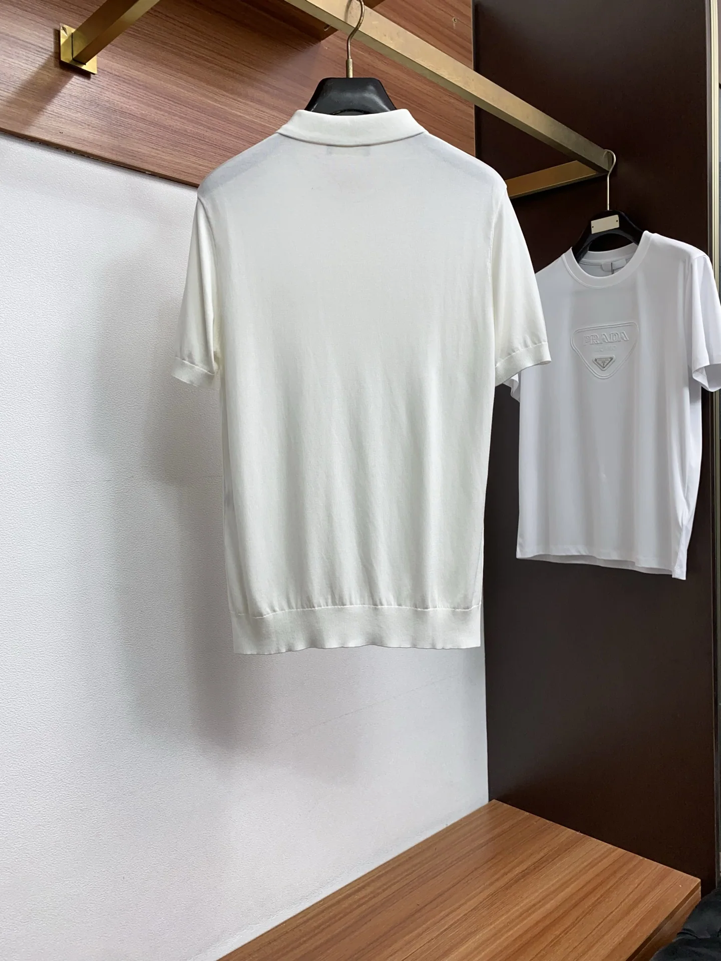 로로피아나 남성 린넨 카라 반팔 티셔츠 상세 이미지 9