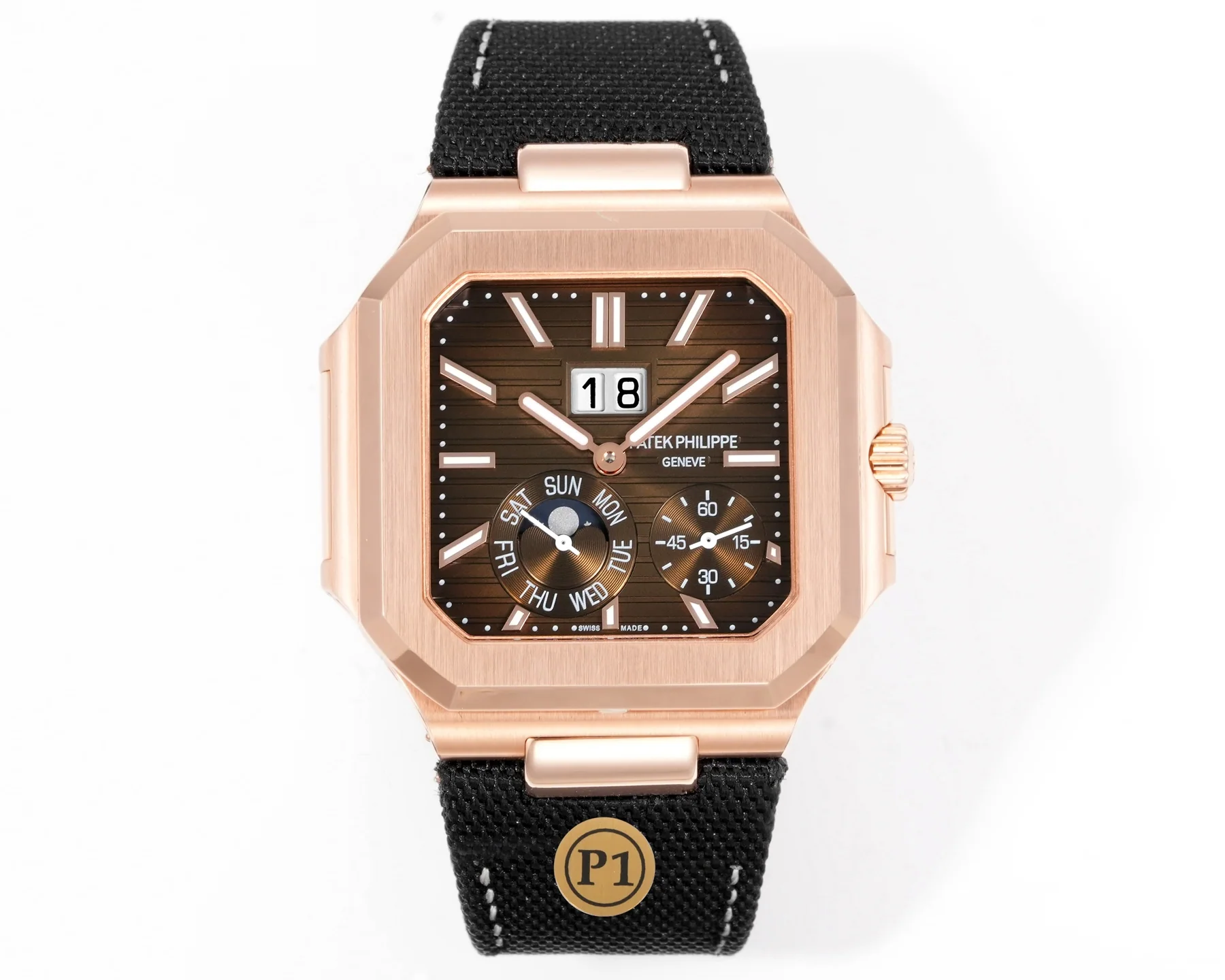 파텍필립 프리미엄 워치 5822 P 자동 플래티넘 레플리카 44158 Patek Philippe 상세 이미지 1