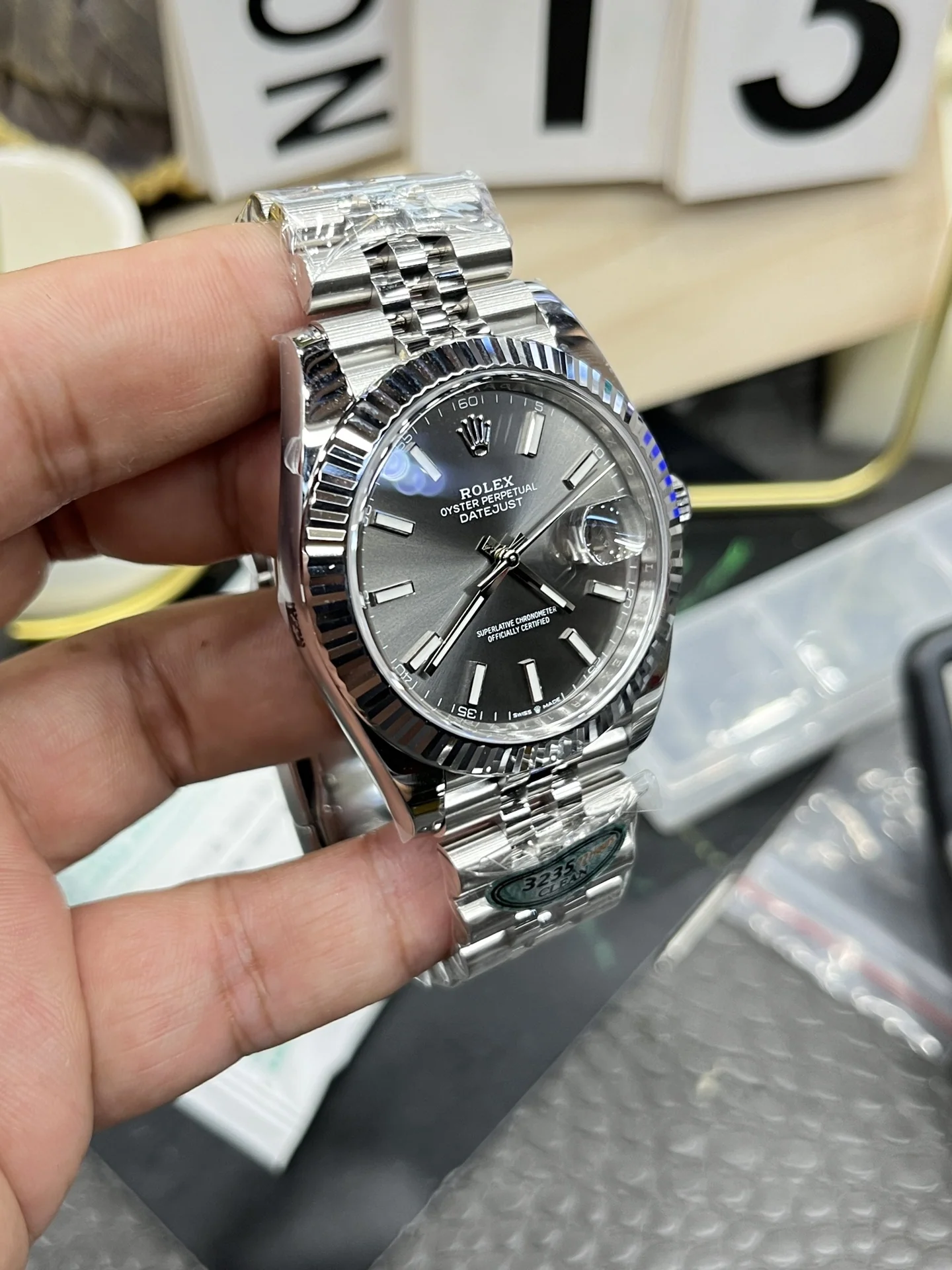 롤렉스 데이트저스트 41MM3235 무브먼트 레플리카 43220 Rolex 상세 이미지 5