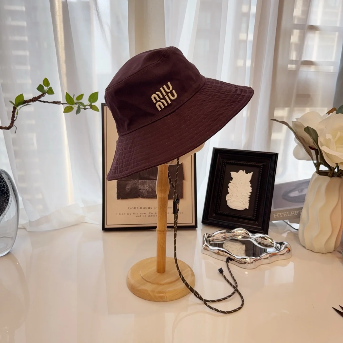 미우미우 모자 80947 Miu Miu Cap 상세 이미지 9