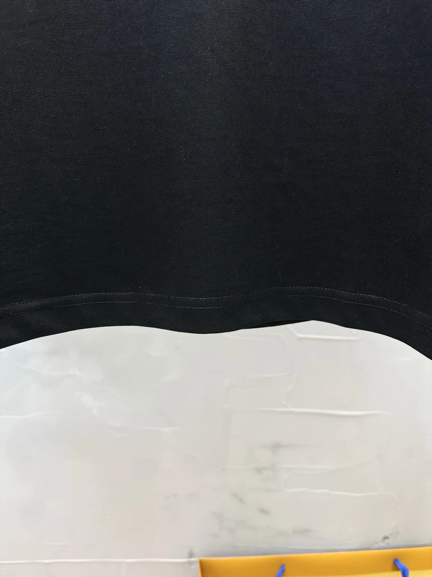 루이비통 자수 레터 프린트 남성 반팔 티셔츠 상세 이미지 6