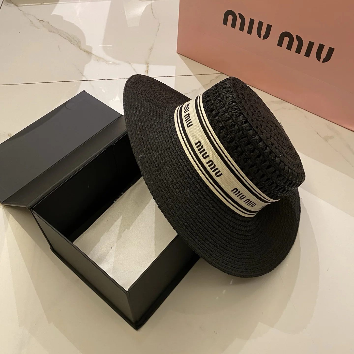 미우미우 모자 80744 Miu Miu Cap 상세 이미지 5