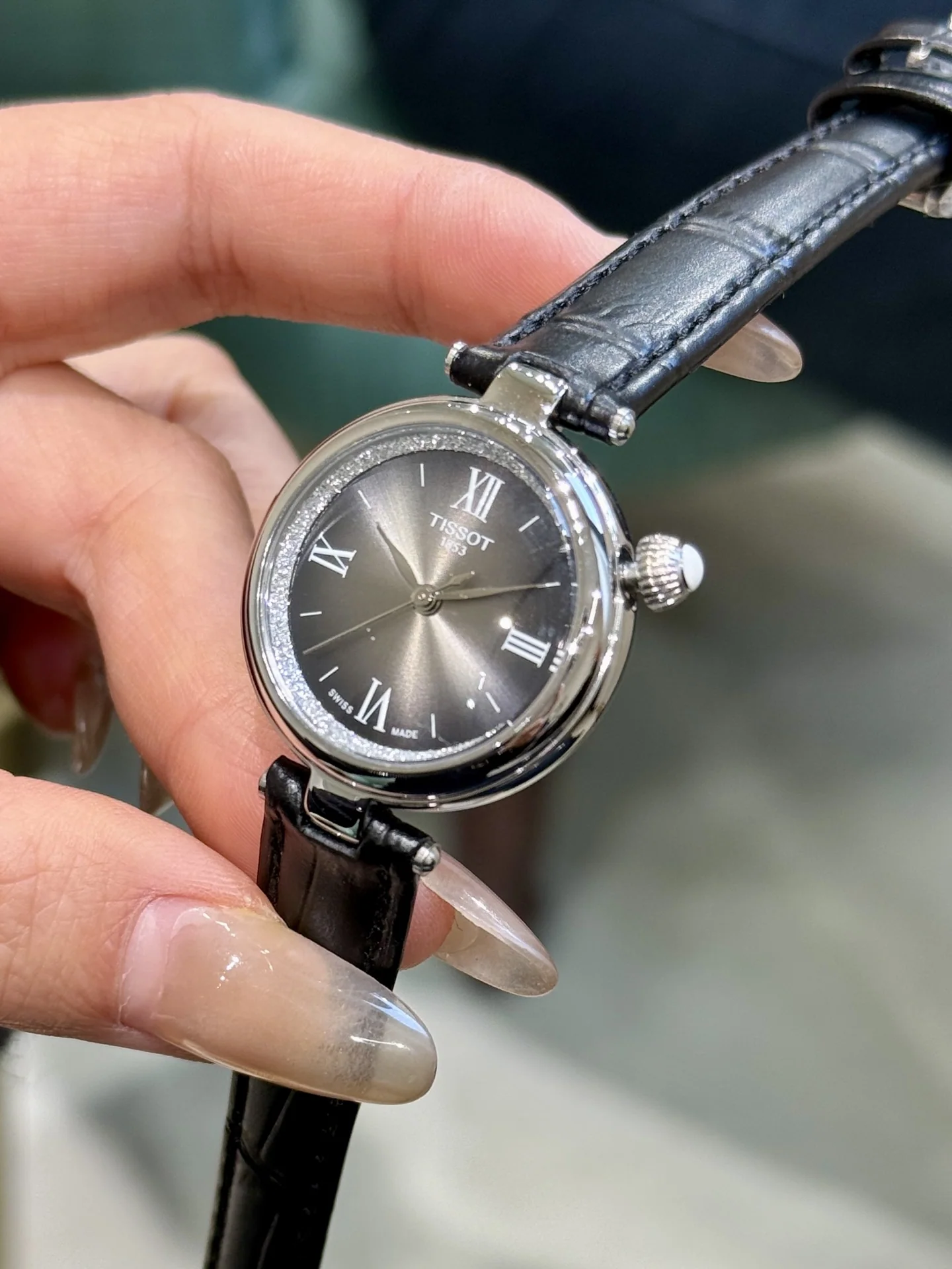 티쏘 T152 316 L 스틸 사파이어 쿼츠 여성 시계 레플리카 45553 Tissot 상세 이미지 4