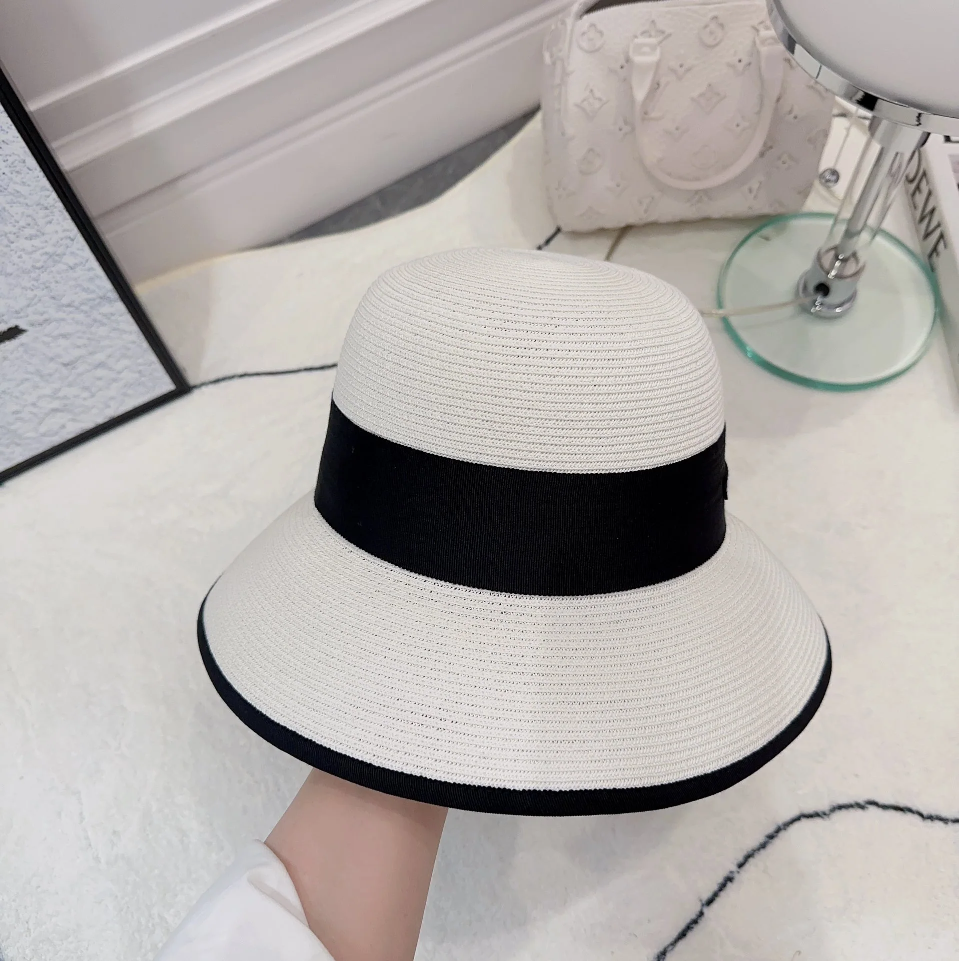 샤넬 라피아 선캡 상세 이미지 7