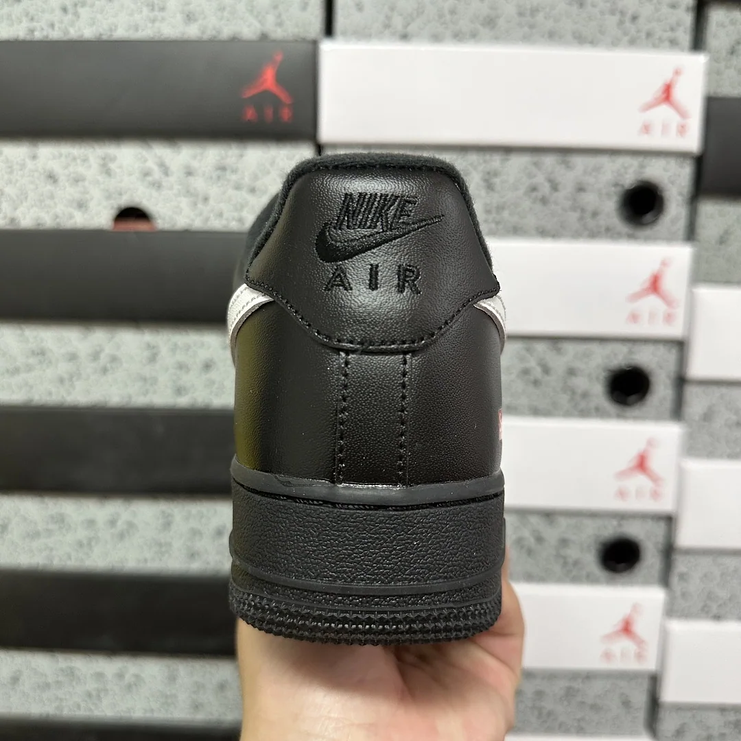 나이키 [G] 에어 포스 1 로우 화이트 블랙 CU9225-001 201760 Nike Air Force 1 Low Supreme Sup 상세 이미지 2