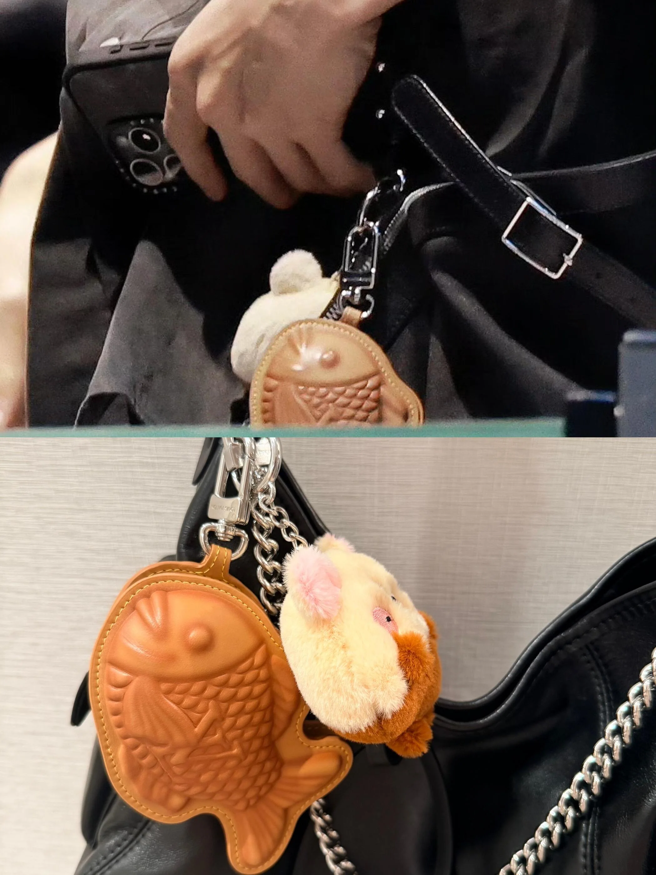 루이비통 LV 타이야키 참 키링 상세 이미지 4