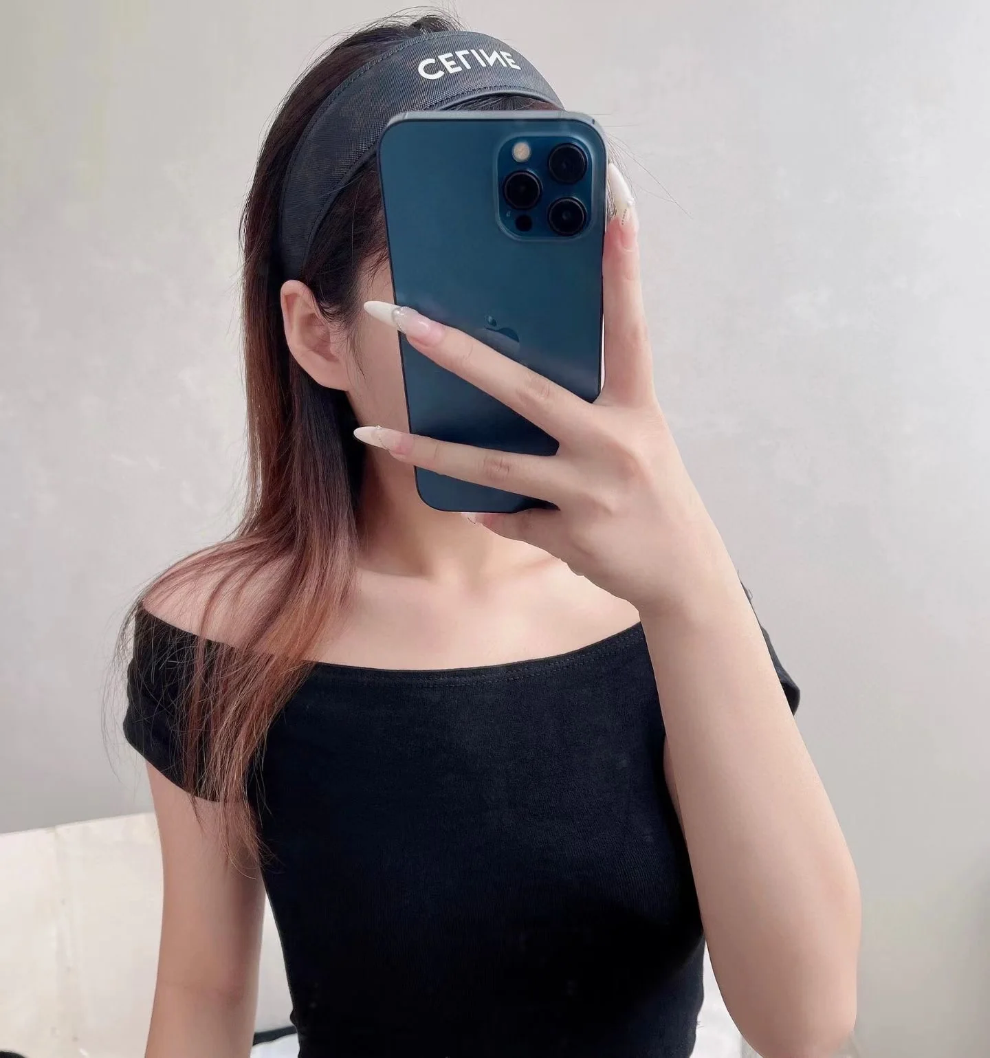 셀린느 개선문 모노그램 헤어밴드 상세 이미지 3