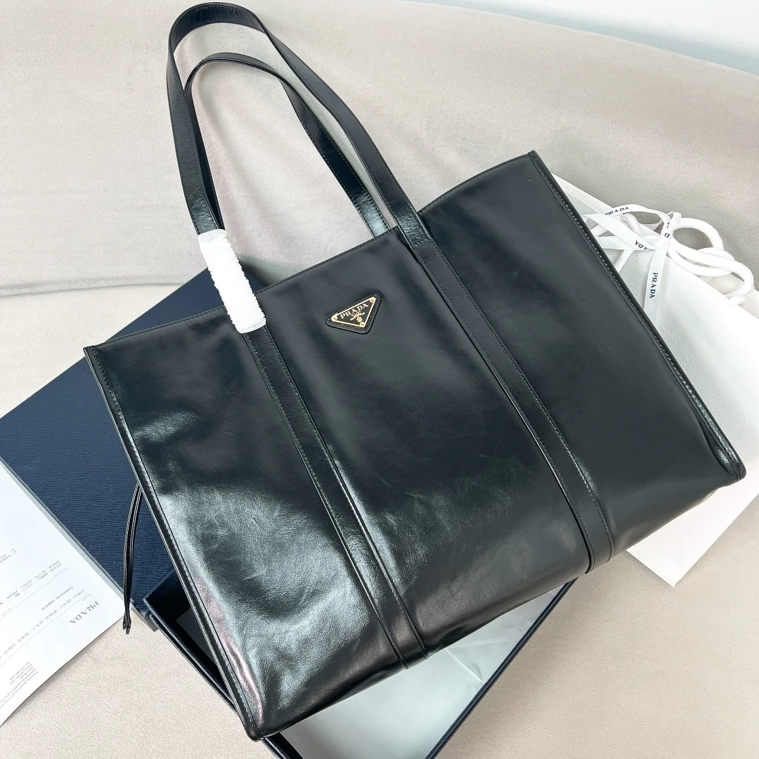 프라다 오일 왁스 가죽 토트백 1BG460 가방 상세 이미지 1