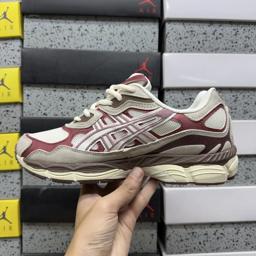 아식스 [WZ] 젤 NYC 1203A788-100 200469 Asics Gel-NYC Cream Sweet Pink 상세 이미지 5