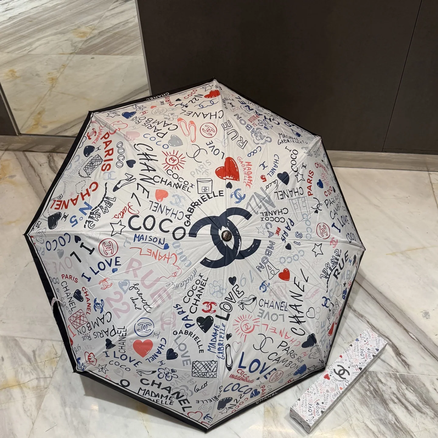 샤넬 우산 85395 Chanel Umbrella 상세 이미지 4