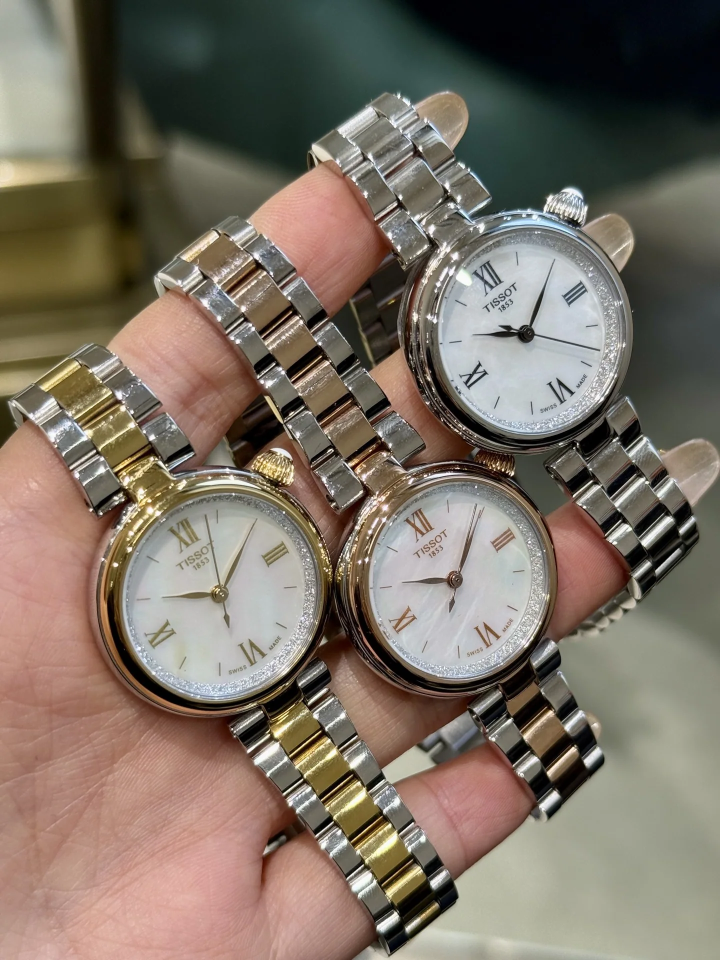 티쏘 T152 316 L 스틸 사파이어 쿼츠 여성 시계 레플리카 45552 Tissot 상세 이미지 2