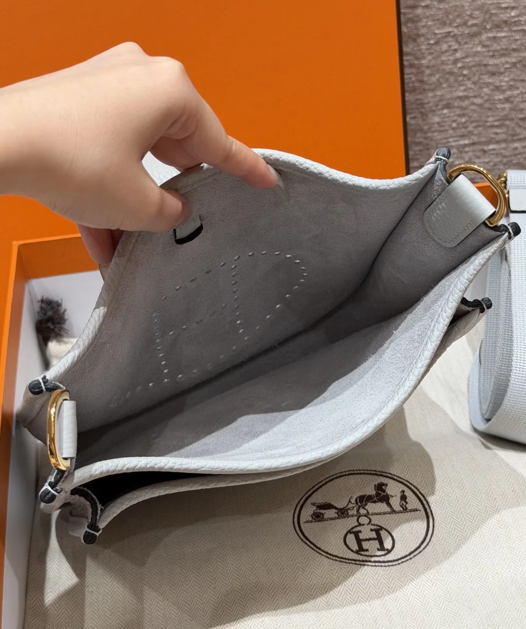 에르메스 에블린 23 cm 가방 상세 이미지 6