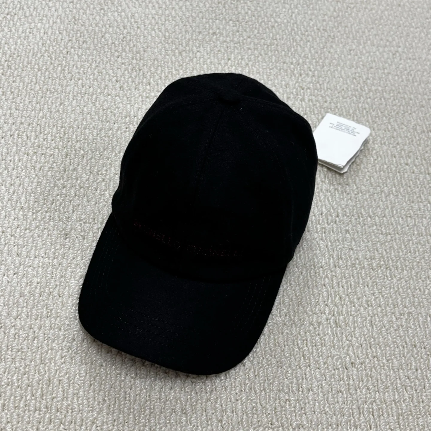 브루넬로쿠치넬리 가죽 버클 조절 야구모자 상세 이미지 1