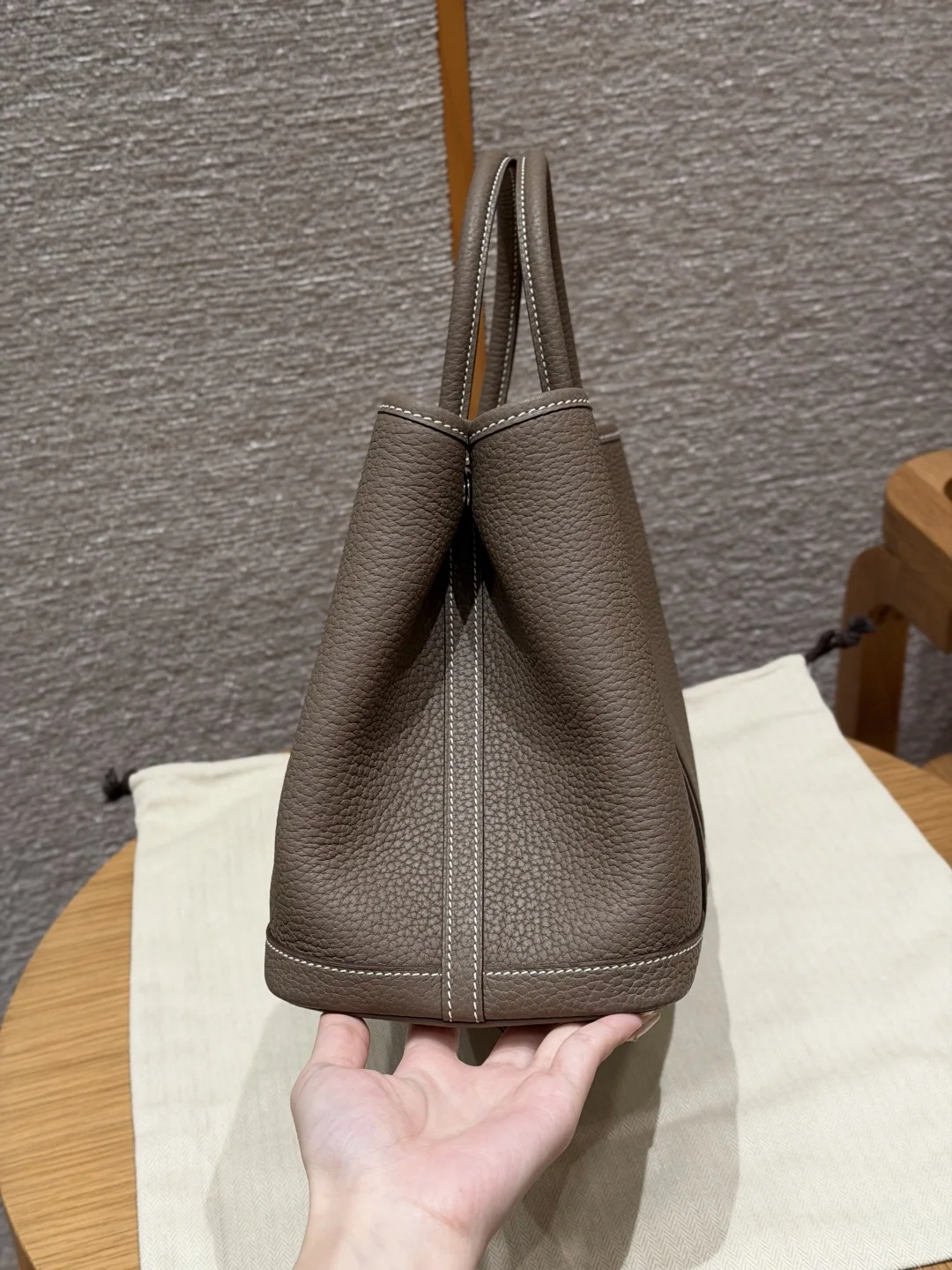 에르메스 가든파티 30 cm 가방 상세 이미지 4