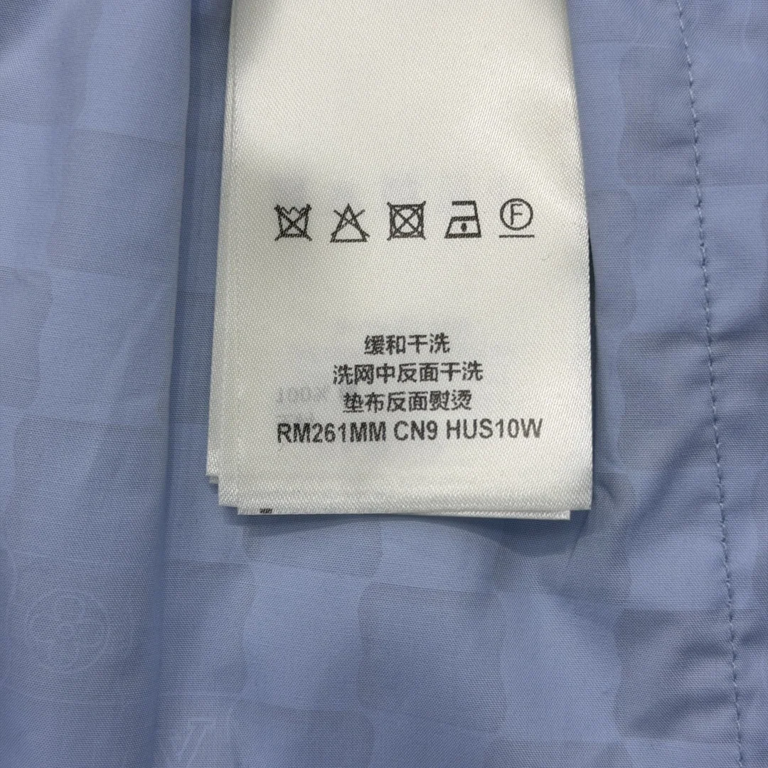 루이비통 모노그램 체크 나일론 반바지 2026 SS 상세 이미지 9