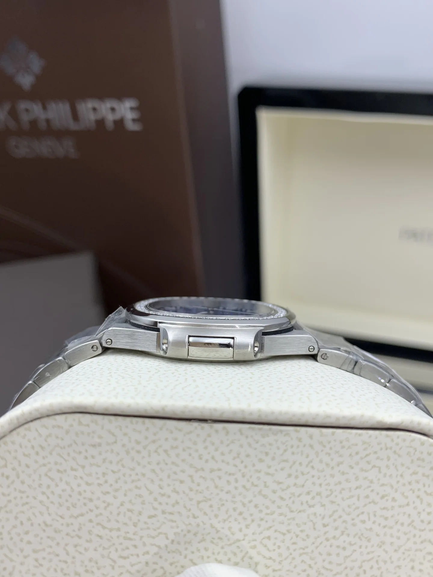 파텍필립 노틸러스 다이아 스틸 여성용 레플리카 44187 Patek Philippe 상세 이미지 5