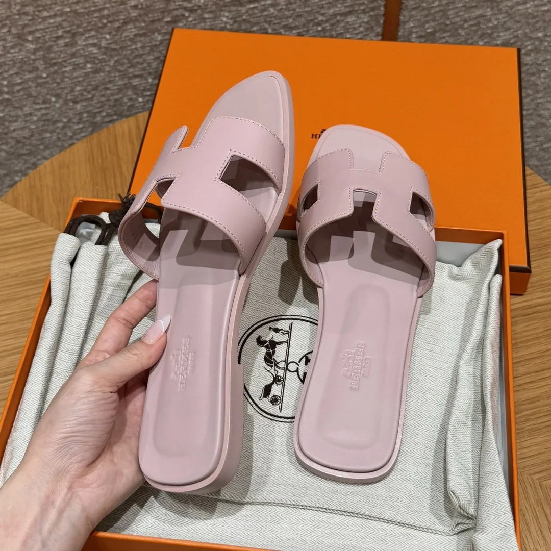 에르메스 오란 램스킨 슬리퍼 상세 이미지 7