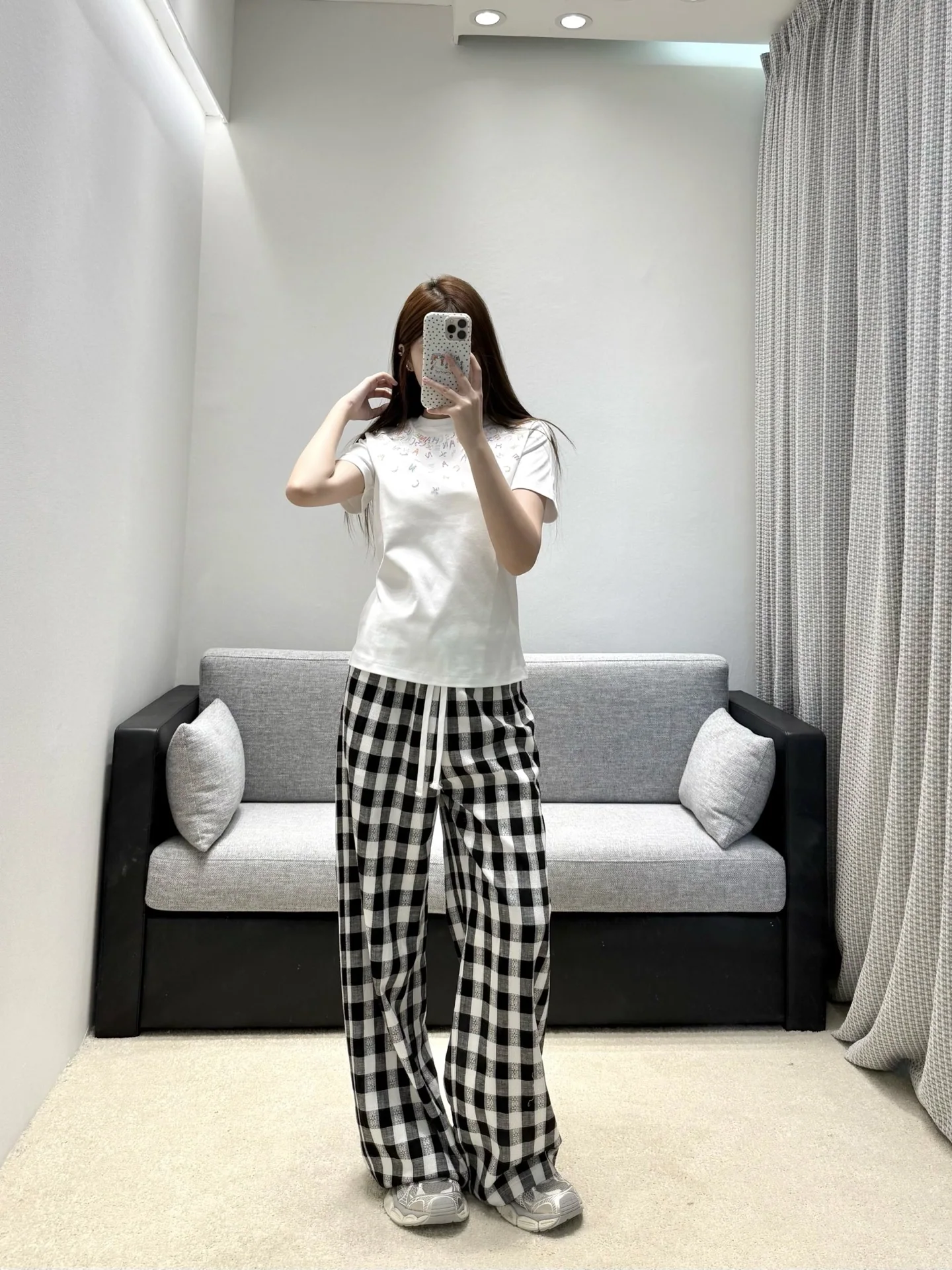 샤넬 여성 자수 반팔 티셔츠 상세 이미지 4