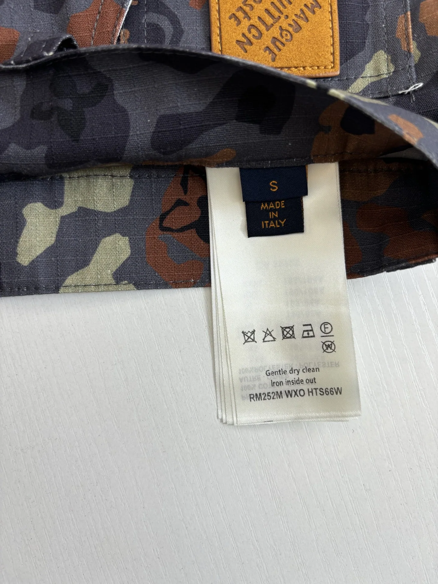 루이비통 프린트 오버사이즈 반바지 2025 FW 상세 이미지 12