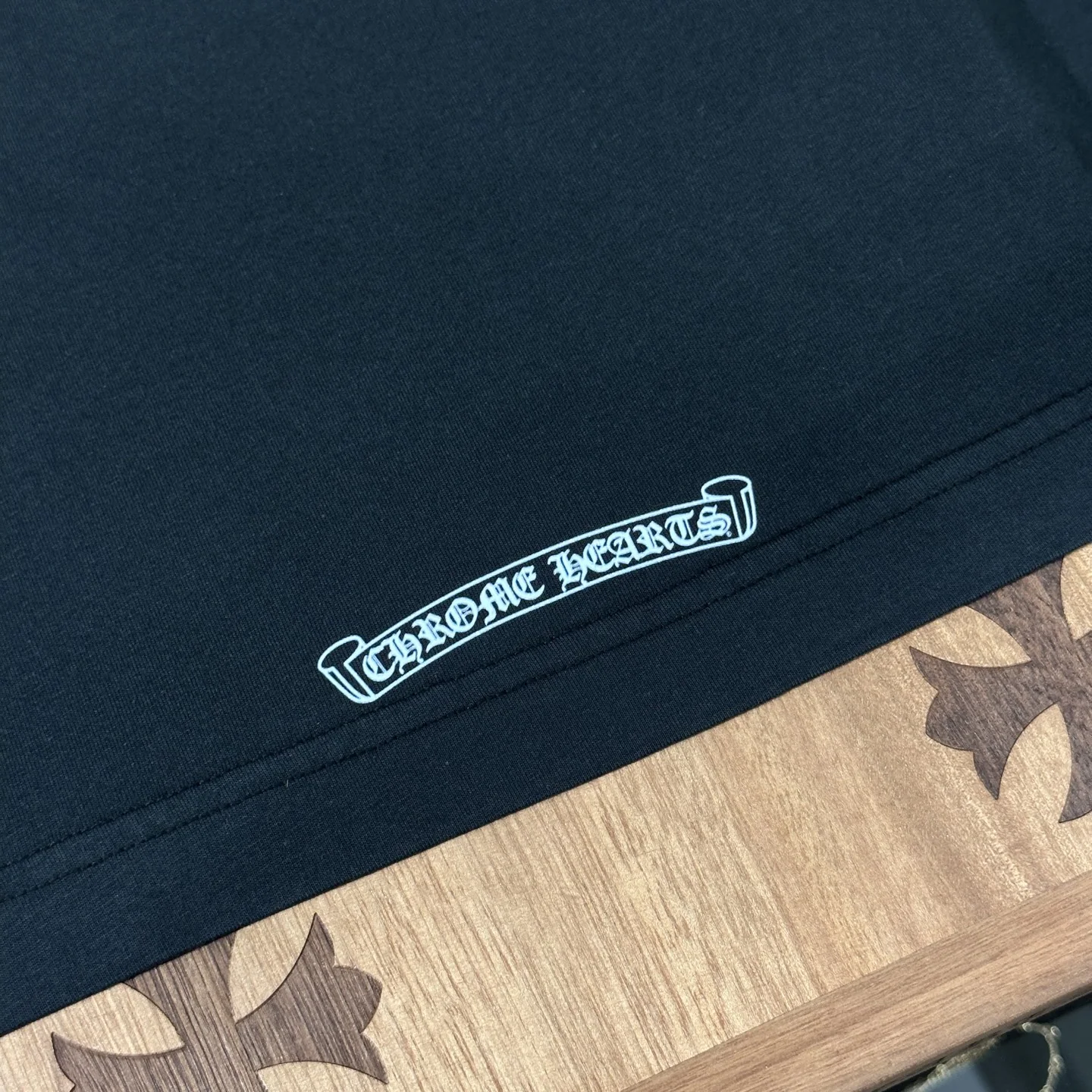 크롬하츠 220 g 플리스 소재 남성 반팔 티셔츠 220 G 상세 이미지 6